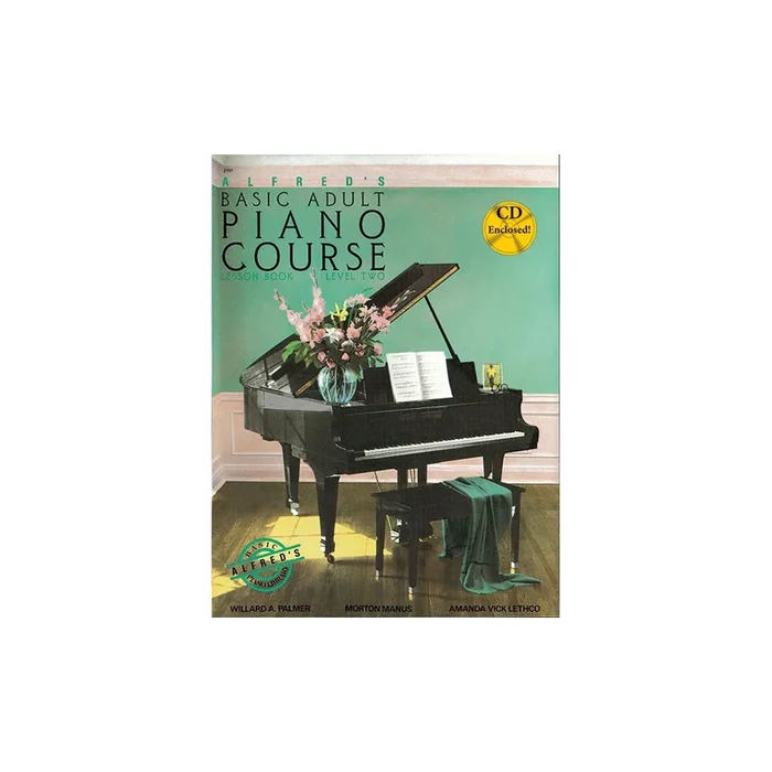 Alfred’s Basic Adult Piano Course Lesson Book 2