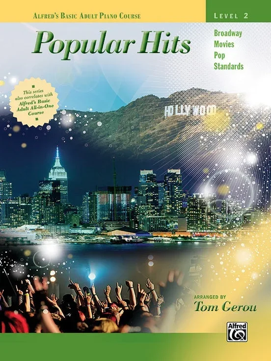 Alfred’s Basic Adult Piano Course: Popular Hits Level 2