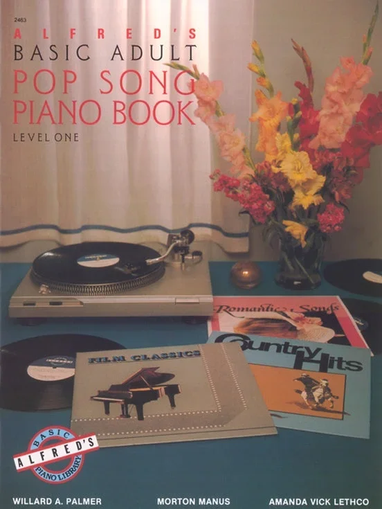 Alfred’s Basic Adult Pop Song Piano Book, Level 1 (2463)