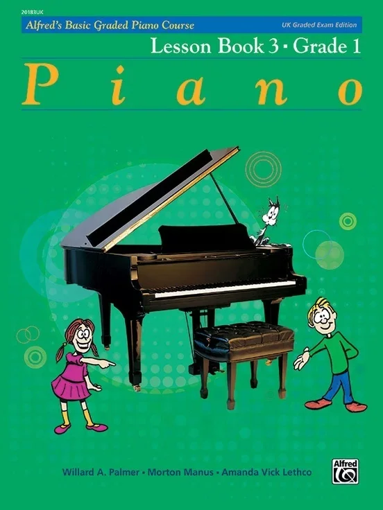 Alfred’s Basic Graded Piano Course Lesson Book 3