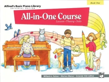 Alfred’s Basic Piano All In One Course Book 1: Piano