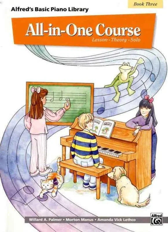 Alfred’s Basic Piano All In One Course Book 3 (Softcover Book)