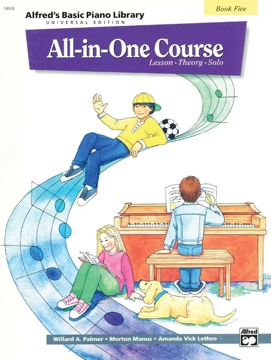 Alfred’s Basic Piano Library (ABPL) All-In-One Course Book 5 Universal Edition