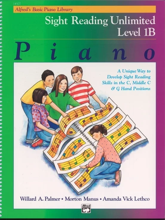 Alfred’s Basic Piano Library (ABPL) Sight Reading Book 1B (Unlimited)
