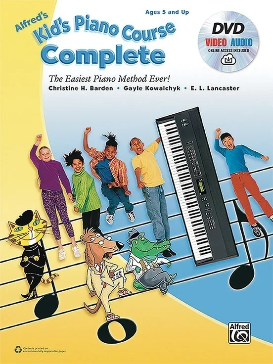 Alfred’s Kid’s Piano Course Complete Book/DVD/Oa
