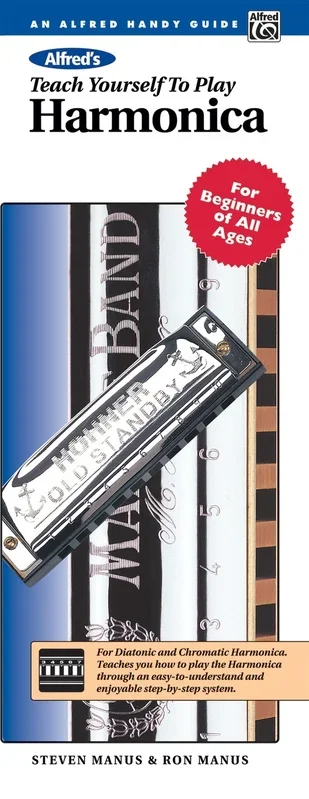 Alfred’s Teach Yourself To Play Harmonica Book/Harm