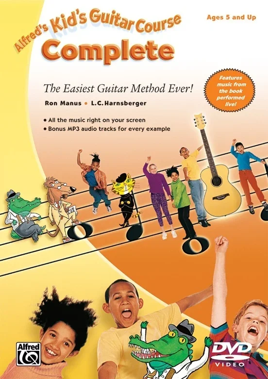 Alfreds Kids Guitar Course Complete DVD