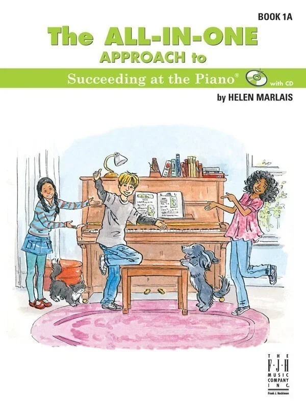 All In One Approach Succeeding Piano Book 1A (Softcover Book/CD)