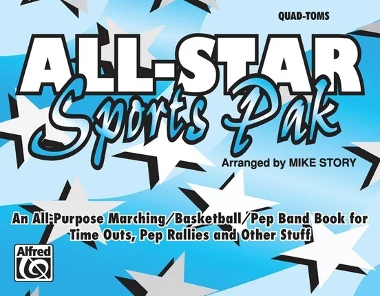 All Star Sports Pak Marching Band Quad Toms