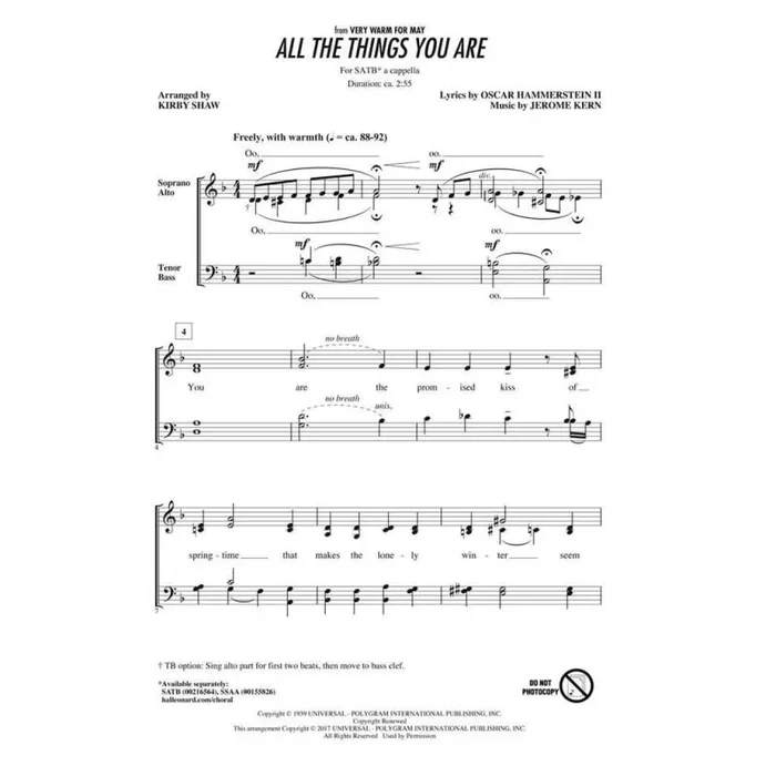 All the Things You Are