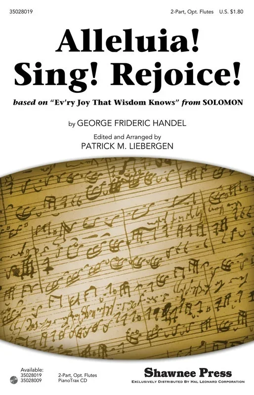 Alleluia Sing Rejoice 2Pt Opt Flutes (Octavo)