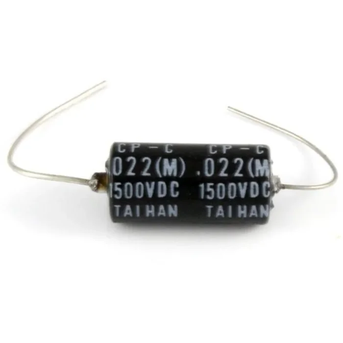 Allparts Taihan Inch Black Bee Inch Oil Paper Capacitor. .022 uf 1500 volt – EP4397000
