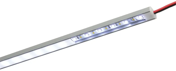 Aluminium LED Tape Profile Shallow Section 2m