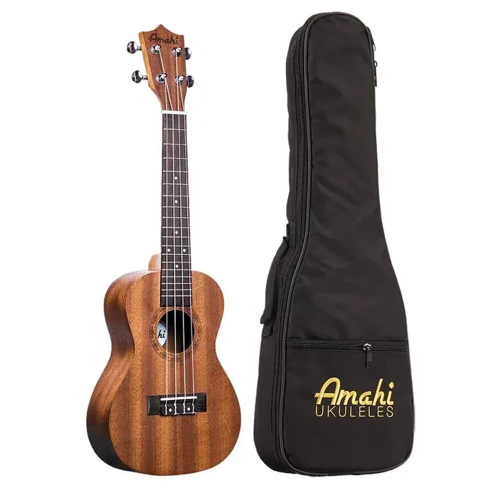 Amahi UK210C Concert Ukulele Mahogany Series With Bag