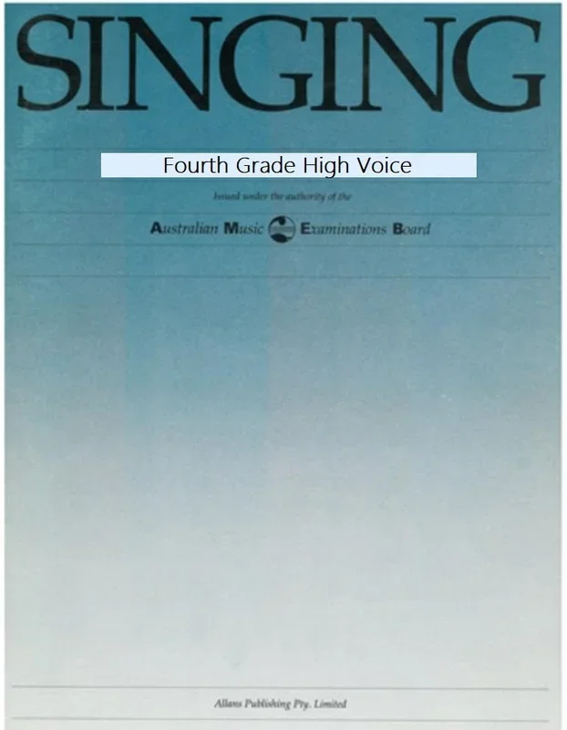 AMEB Singing Series One – Fourth Grade, High Voice