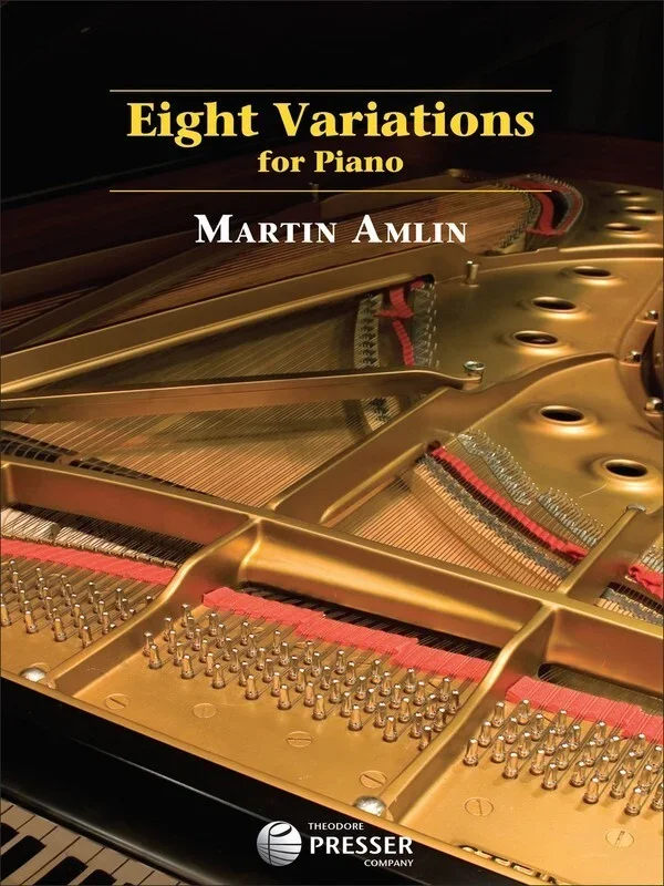 Amlin – Eight Variations For Piano (Softcover Book)