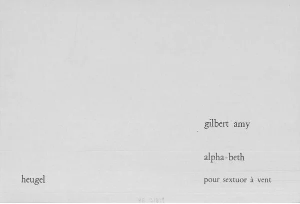 Amy: Alpha-beth