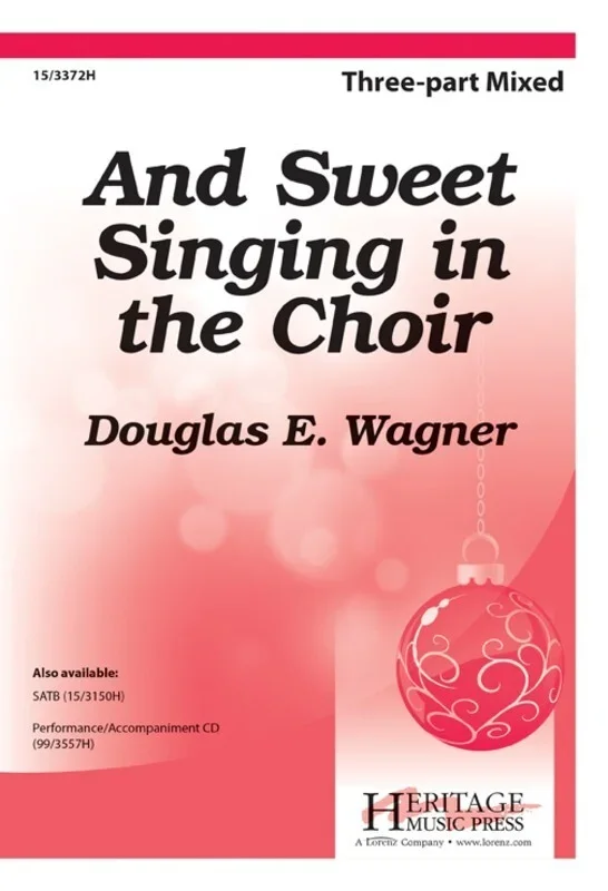 And Sweet Singing In The Choir 3 Part Mixed (Octavo)