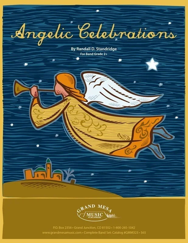 Angelic Celebrations Concert Band 2.5 Score/Parts Book