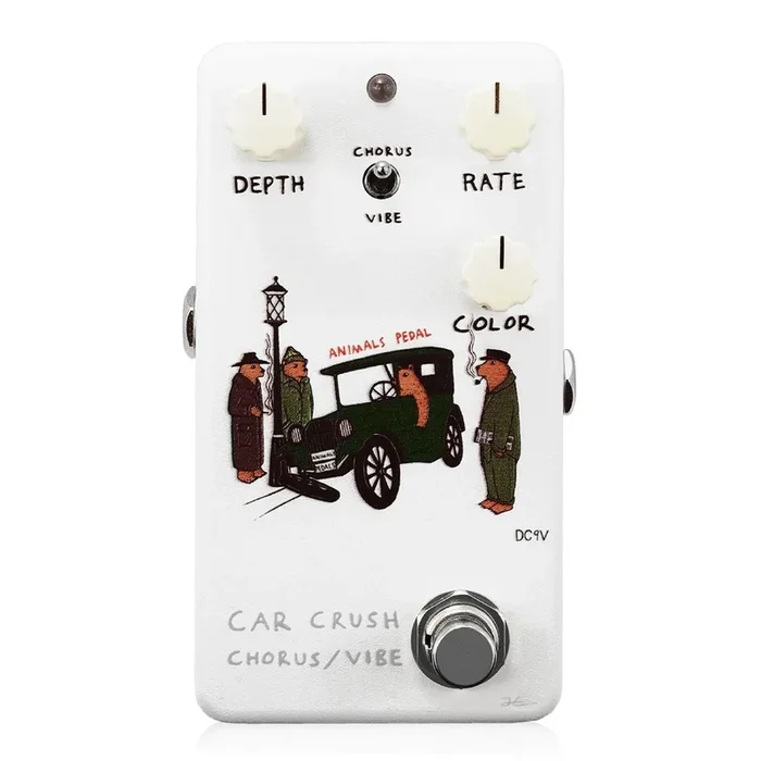 Animals Pedal CCV2 Car Crush Chorus / Vibe Guitar Effects Pedal