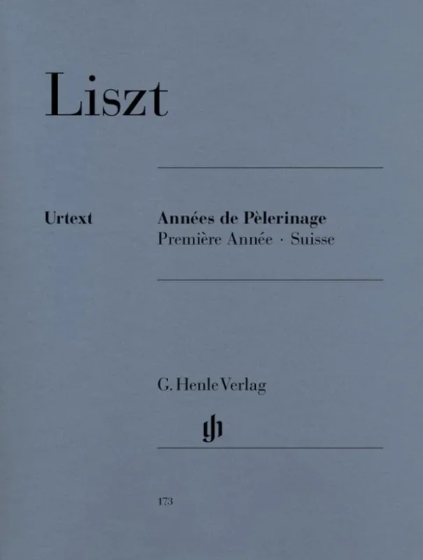 Annees De Pelerinage Book 1 Swiss (Softcover Book)