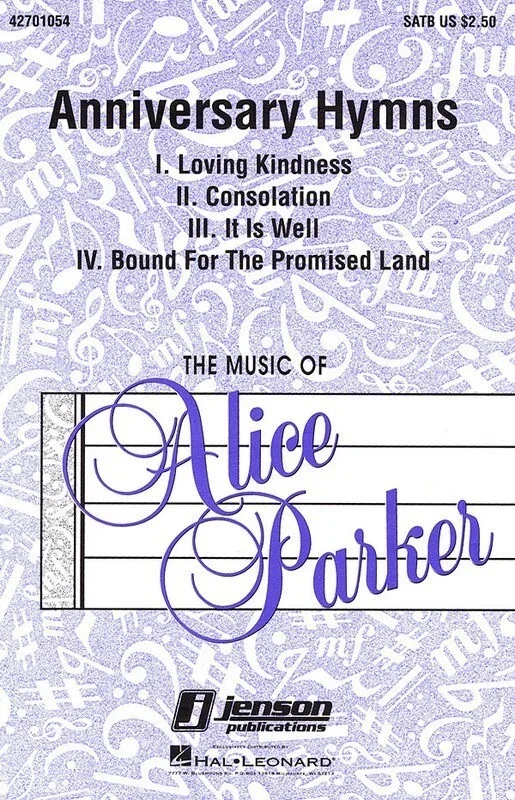 Anniversary Hymns SATB A Cappella Arr Parker