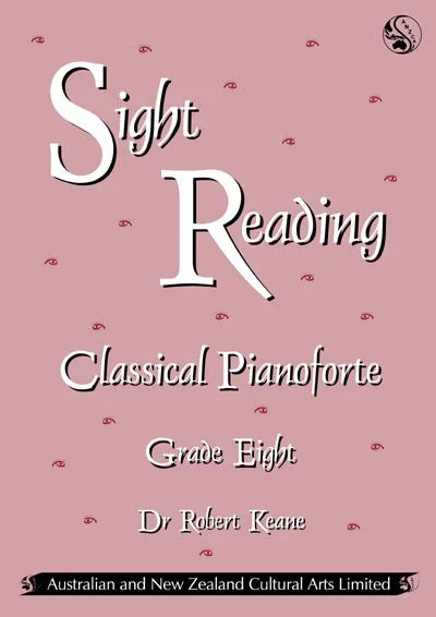 ANZCA Sight Reading – Classical Pianoforte, Grade 8