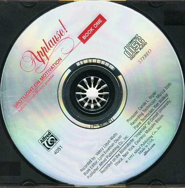 Applause Book 1 Cd