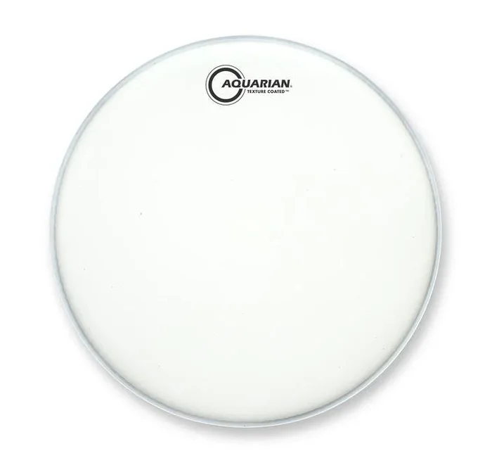 Aquarian 10″ Texture Coated White 10mil Single Ply Drumhead
