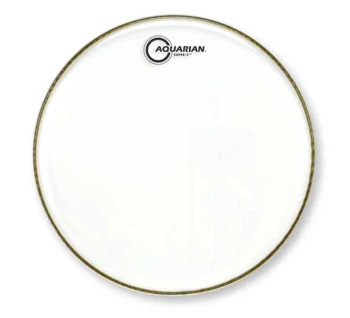 Aquarian 14″ Super-2 Clear 5/7 Double Ply Drumhead