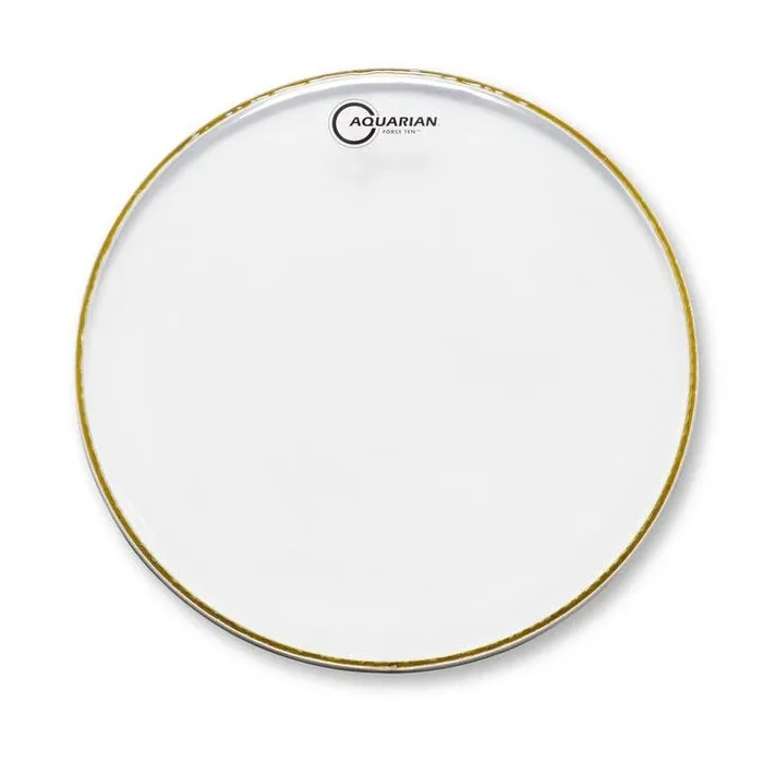 Aquarian 15″ Force Ten Clear 10/10 Double Ply Drumhead