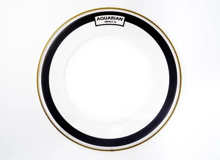 Aquarian 24 Inch Bass Drum Head Clear 2 Ply IMPII24
