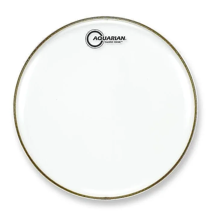 Aquarian CC13 13 ” Classic Clear Drum Head