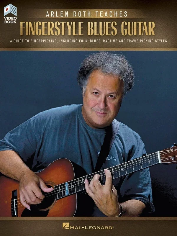 Arlen Roth Teaches Fingerstyle Blues Guitar Book/Olv (Softcover Book/Online Video)
