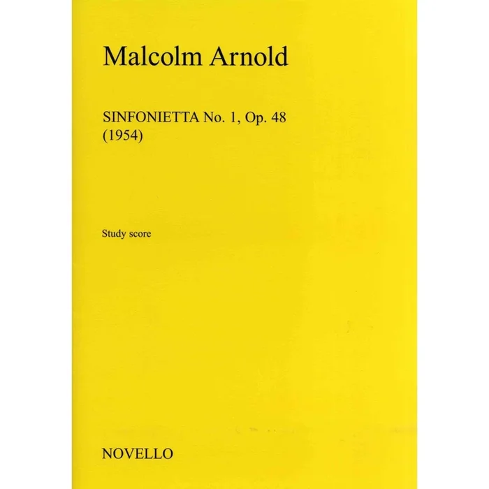 Arnold, Malcolm – Sinfonietta No.1 Op.48