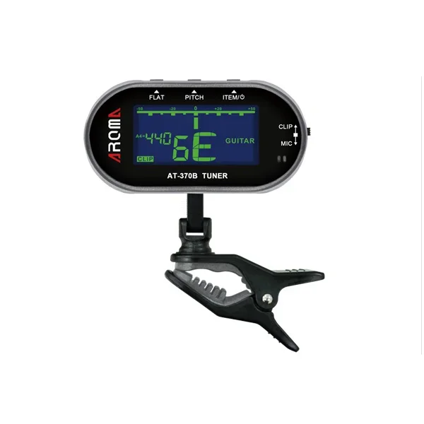 Aroma AT-370B Clip on Chromatic Guitar & Stringed Tuner