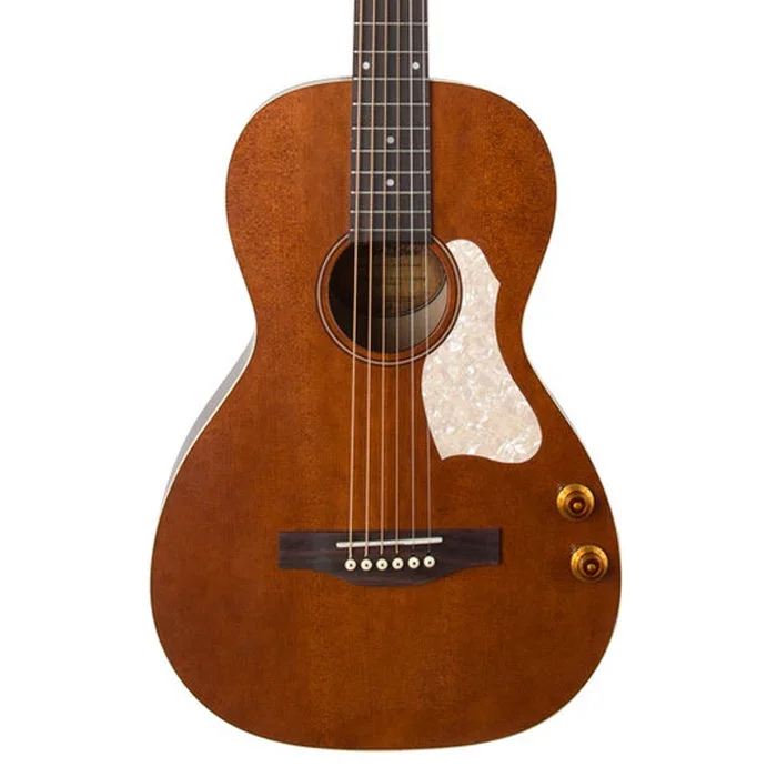 Art & Lutherie Roadhouse Q Discrete Parlor – Havana Brown