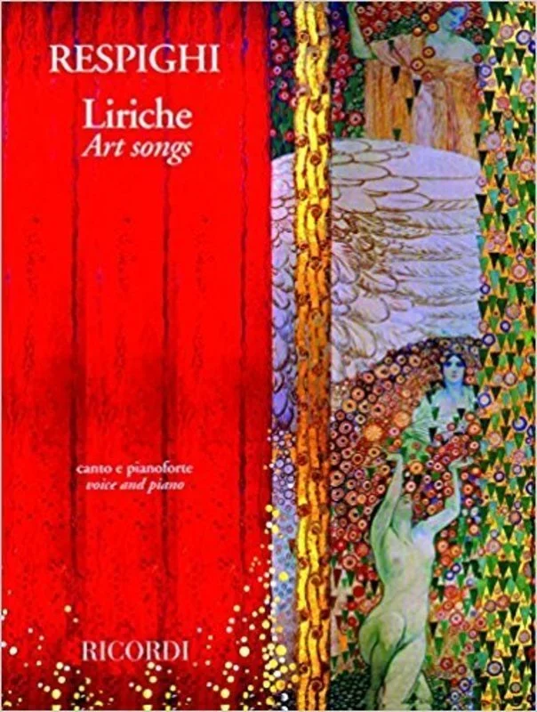 Art Songs (Liriche) Voice And Piano Book