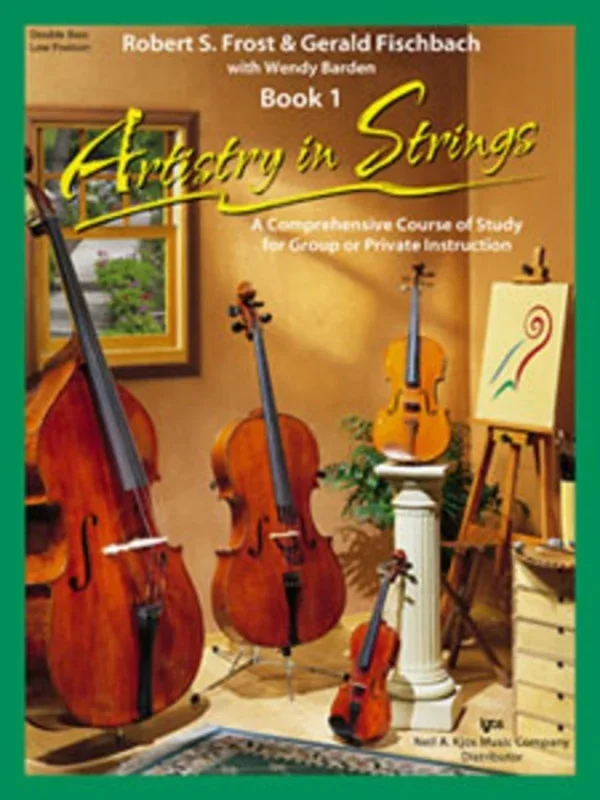 Artistry In Strings Book 1 Double Bass Low Position