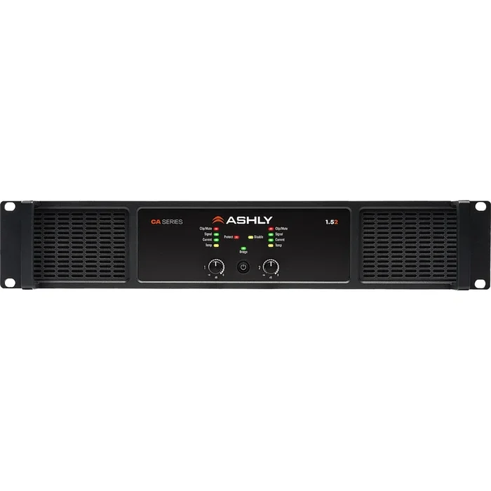 Ashly CA 1.52 Power Amplifier 2 x 1500W @ 2/4 Ohms& 70V, 750W @ 8 Ohms