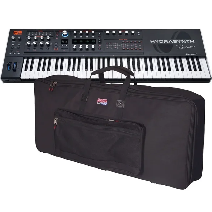 ASM Hydrasynth Deluxe Polyphonic Wavemorphing Synthesizer CARRY BAG KIT