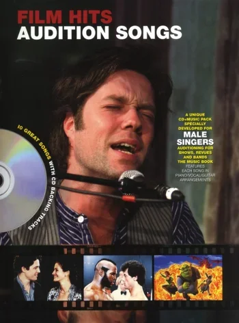 Audition Songs Film Hits: For Male Singers: Book & Cd