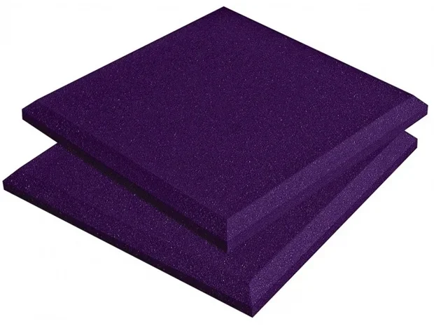 Auralex : 2″ SonoFlat 2′ x 2′ Panels – Purple x 16