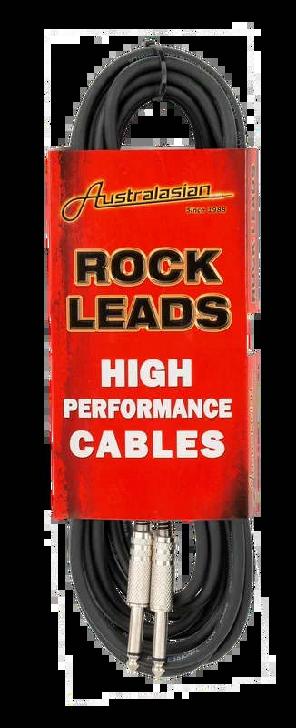 Australasian RC20 20-Foot Guitar Instrument Cable (Straight to Straight)