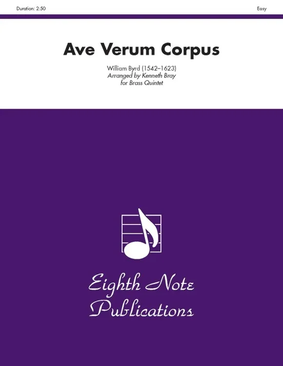Ave Verum Corpus Brass Quintet