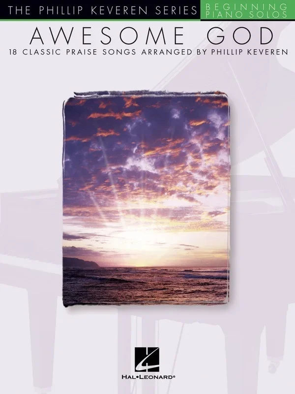 Awesome God Keveren Beginning Piano Solos (Softcover Book)