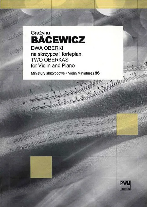 Bacewicz – 2 Obereks Violin/Piano (Softcover Book)
