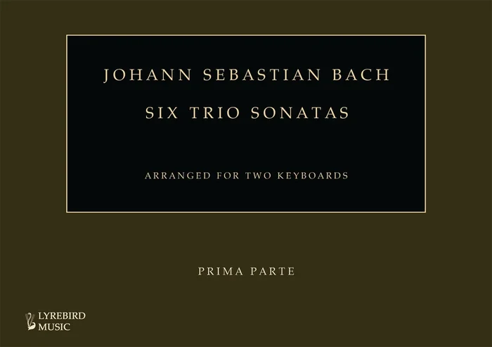 Bach: 6 Trio Sonatas (arr. for 2 keyboards)