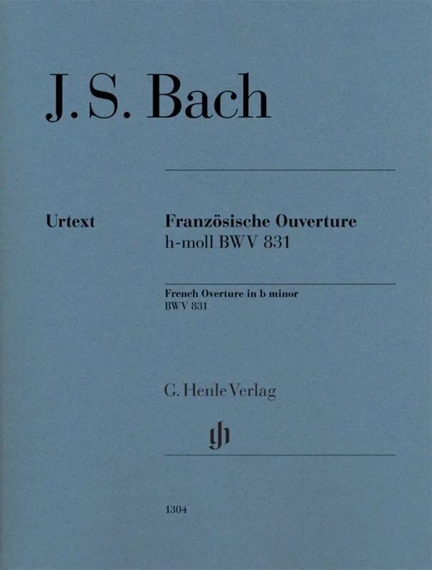 Bach – French Overture B Min Bwv 831 (Softcover Book)