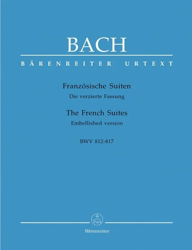 Bach – French Suites Bwv 812-817 Urtext Urtext Edition Book
